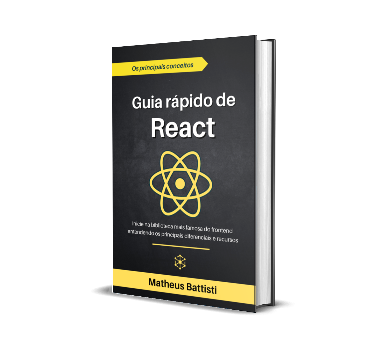 Capa do Guia Rápido de React